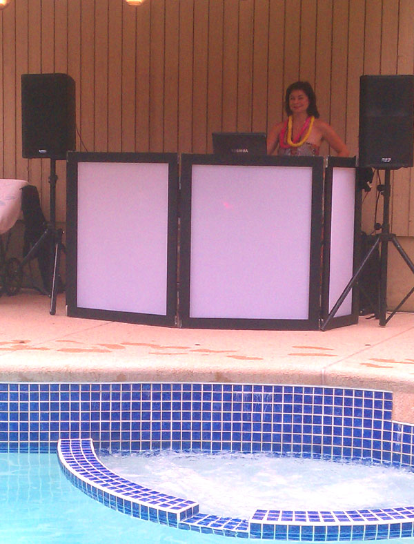 Russian pool party in Trumbull, Connecticut